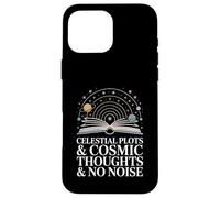 Celestial Plots And Cosmic Thoughts Astronomy Book Lover Case for iPhone 16 Pro Max