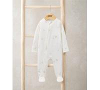 Celestial Print Zip All In One WHITE 0-3 Months