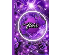 Celestial Purple Aesthetic Notebook: 200 Pages Violet Journal To Capture Your Notes, Dreams And Self Expression In Style