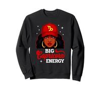 Celestial Queens Big Capricorn Energy Black Woman Zodiac Sweatshirt
