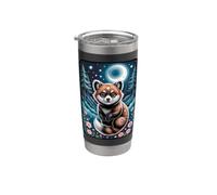 Celestial Red Panda Spirit Animal Stainless Steel Insulated Tumbler
