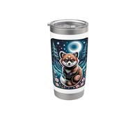 Celestial Red Panda Spirit Animal Stainless Steel Insulated Tumbler
