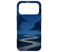 Celestial River Midnight Stream with Spirit Fish Dreamy Blue Case for iPhone 17 Pro Max
