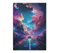 Celestial Roadtrip Detailed Jigsaw Puzzle for Adults, 300 PCS