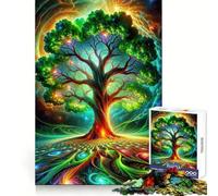 Celestial Roots 1000 Teenager Pieces Jigsaw Puzzle Brain Memory Peaceful Fun Tight Lock size 50x75cm