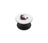 Celestial Rose Butterfly Crescent Moon PopSockets Adhesive PopGrip