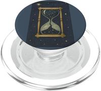 Celestial Sands Hourglass Cosmic Time Flow Starry PopSockets PopGrip for MagSafe