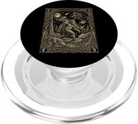 Celestial Sasquatch Bigfoot Tarot Card Constellation PopSockets PopGrip for MagSafe