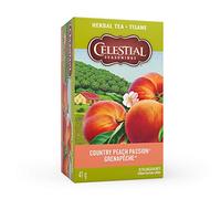Celestial Seasonings, Country Peach Passion, Herbal Tea, Caffeine Free, 20 Tea Bags, 1.4 oz (41 g) Each