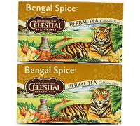 Celestial Seasonings Herbal Tea Caffeine Free Bengal Spice - 20 Tea Bags Each/Pack of 2