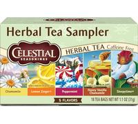 Celestial Seasonings Herbal Tea Sampler Tea Bags, 20 Ct