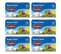 Celestial Seasonings Herbal Tea, Tension Tamer, 20 Count 20 Count (Pack Of 6)