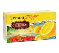 Celestial Seasonings Lemon Zinger Tea 20 Bags (Pack of 6)