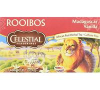Celestial Seasonings Madagascar Vanilla Rooibos African Red Herbal Tea, 20 ct