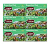 Celestial Seasonings Sleepytime Mint Herbal Tea, 20 Count (Pack of 6)
