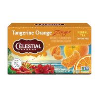 Celestial Seasonings, Herbal Tea, Tangerine Orange Zinger, Caffeine Free, 20 Tea Bags, 1.7 oz (47 g)