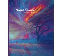 Celestial Serenity Notebook | A Kaleidoscope of Dreams | Glossy Cover and Ethereal Cosmic Design in Vivid Blues, Magentas, and Fiery Oranges | Lined ... | Perfect for Writers, Dreamers, and Creators