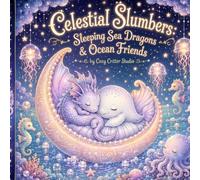 Celestial Slumbers: Sleeping Sea Dragons & Ocean Friends: A Cozy Celestial Ocean Coloring Book for Kids and Adults