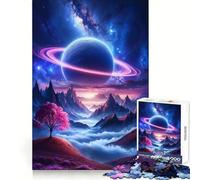 Celestial Solitude Jigsaw Puzzles 1000 Pieces Mental Dexterity Easy Relaxation Flawless Fit Meaningful Gift size 50x75cm