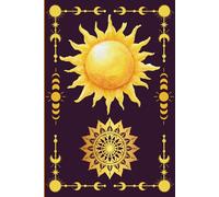 Celestial Sun Journal: Radiant Sun & Stars Lined Notebook for Mindfulness, Manifestation & Daily Thoughts | Aesthetic Gift for Women | 6x9