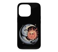 Celestial Sun & Moon Embrace - Mystical Cosmic Harmony Art Case for iPhone 13 Pro