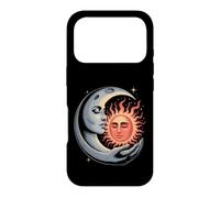 Celestial Sun & Moon Embrace - Mystical Cosmic Harmony Art Case for iPhone 17 Pro