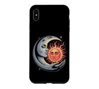 Celestial Sun & Moon Embrace - Mystical Cosmic Harmony Art Case for iPhone XS Max