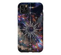 Celestial Sun Moon Galaxy Art Cosmic Nebula Dream Design Case for iPhone 11 Pro Max