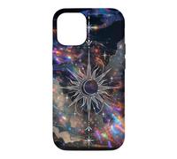 Celestial Sun Moon Galaxy Art Cosmic Nebula Dream Design Case for iPhone 12/12 Pro