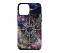 Celestial Sun Moon Galaxy Art Cosmic Nebula Dream Design Case for iPhone 12 mini