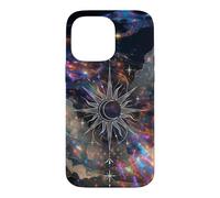 Celestial Sun Moon Galaxy Art Cosmic Nebula Dream Design Case for iPhone 14 Pro Max