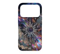 Celestial Sun Moon Galaxy Art Cosmic Nebula Dream Design Case for iPhone 17 Pro