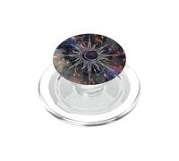 Celestial Sun Moon Galaxy Art Cosmic Nebula Dream Design PopSockets PopGrip for MagSafe