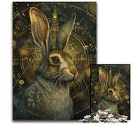 Celestial SymbolsJigsawPuzzle 1000 Pieces for Adults Wooden Jigsaw for Birthdays Holidays Best for Christmas 1000 PCS(75x50cm)