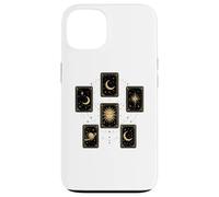 Celestial Tarot Cards Sun Moon Stars Mystical Case for iPhone 13