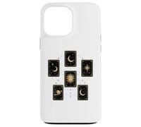 Celestial Tarot Cards Sun Moon Stars Mystical Case for iPhone 13 Pro Max
