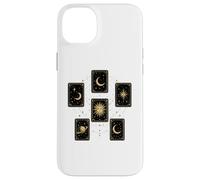Celestial Tarot Cards Sun Moon Stars Mystical Case for iPhone 14 Plus