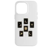 Celestial Tarot Cards Sun Moon Stars Mystical Case for iPhone 14 Pro Max