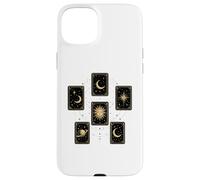 Celestial Tarot Cards Sun Moon Stars Mystical Case for iPhone 15 Plus