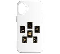Celestial Tarot Cards Sun Moon Stars Mystical Case for iPhone 16 Plus