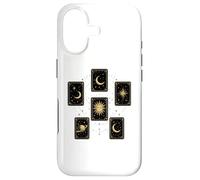 Celestial Tarot Cards Sun Moon Stars Mystical Case for iPhone 17