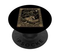 Celestial Unicorn Constellation Tarot Card PopSockets Adhesive PopGrip