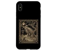 Celestial Vulture Tarot Card Constellation Desert Moon Desig Case for iPhone XS Max