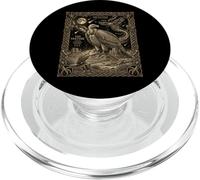 Celestial Vulture Tarot Card Constellation Desert Moon Desig PopSockets PopGrip for MagSafe