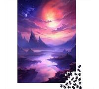 Celestial Wilderness Adult 1000-Piece Jigsaw Puzzle, 38x26cm/1000pcs, White Card with A Low-dust Finish; for Quiet Focus at Your Own Pace