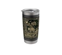 Celestial Wombat Tarot Card Astronomy Stainless Steel Insulated Tumbler