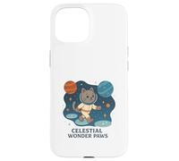 Celestial Wonder Paws Adventure Journey Case for iPhone 15