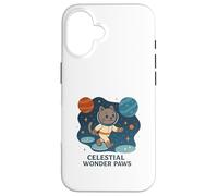 Celestial Wonder Paws Adventure Journey Case for iPhone 16