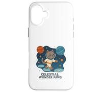 Celestial Wonder Paws Adventure Journey Case for iPhone 16 Plus
