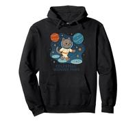 Celestial Wonder Paws Adventure Journey Pullover Hoodie